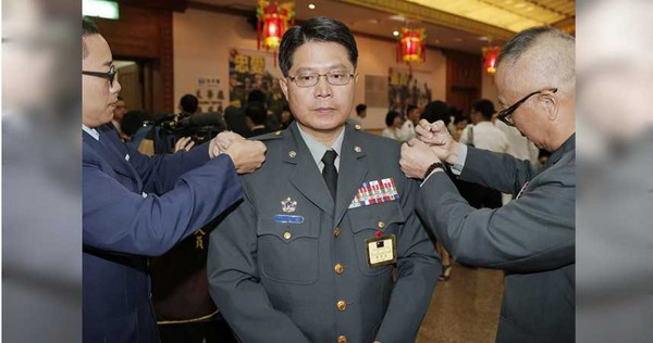 國防部後備指揮部參謀長丁大成於2015年晉升少將。（圖／報系資料照）