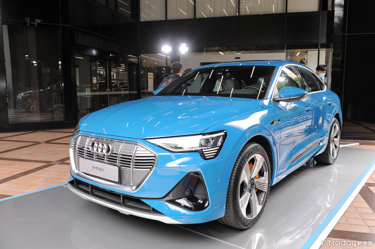 ▲Audi RS Q8領軍 四環豪華休旅家族全員到齊強勢襲台。（圖／記者林鼎智攝）