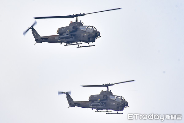 ▲陸軍眼鏡蛇直升機。（資料照／記者李毓康攝）