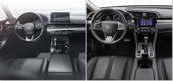 新舊喜美外觀比一比　網怨：Honda全新第11代Civic變老氣了（圖／翻攝自Honda）