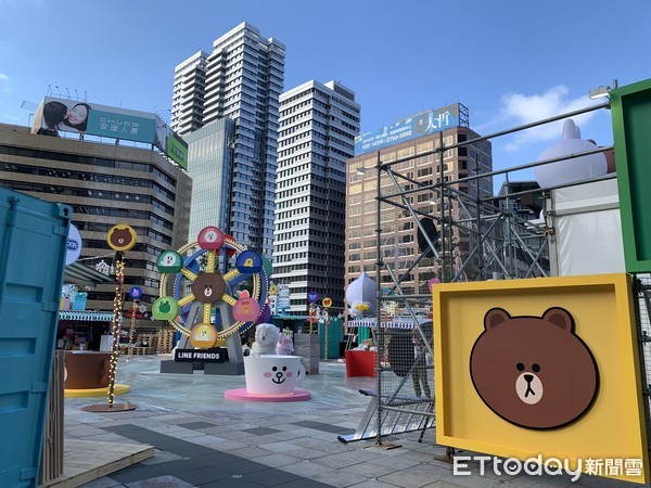 ▲ LINE FRIENDS CARNIVAL派對時光11/27登場。（圖／記者彭懷玉攝）