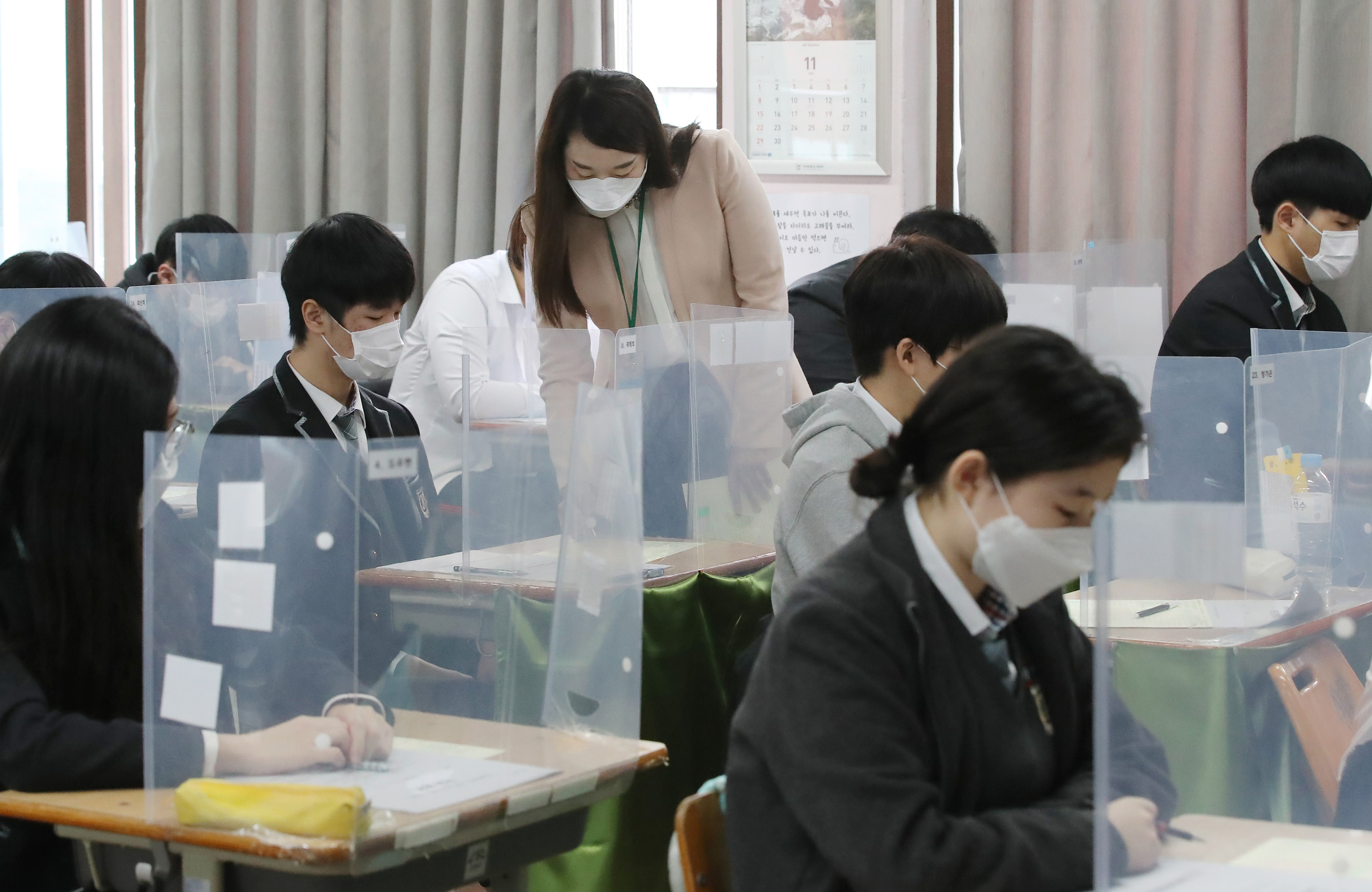 ▲▼南韓高三生大學入學考試將於12月3日如期舉行。（圖／達志影像）