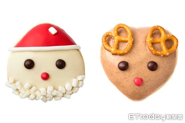 ▲▼Mister Donut推聖誕限定甜甜圈。（圖／Mister Donut提供）