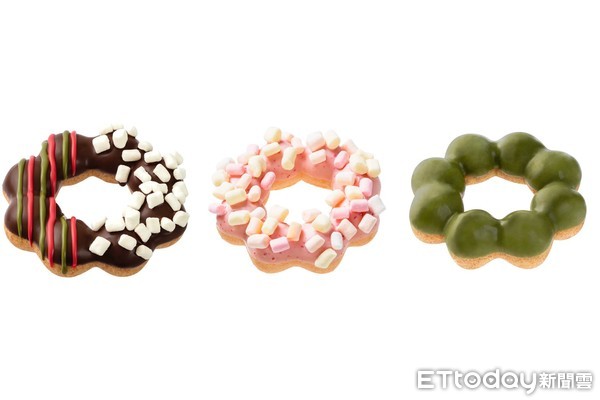 ▲▼Mister Donut推聖誕限定甜甜圈。（圖／Mister Donut提供）