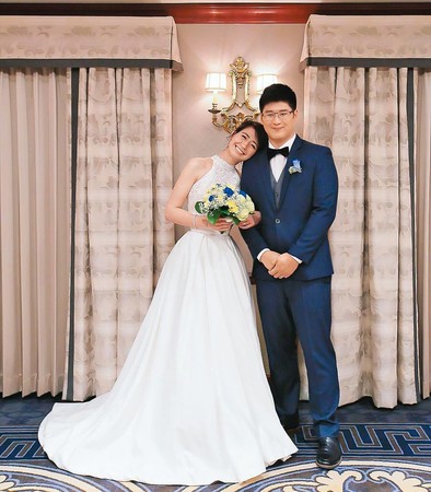 辜昱銓去年和木村香莉登記結婚後,年底先在美國辦婚宴宴請女方親友。(翻攝自IG)