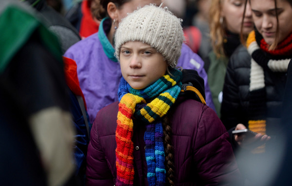 ▲▼瑞典「氣候少女」桑柏格（Greta Thunberg）。（圖／路透）