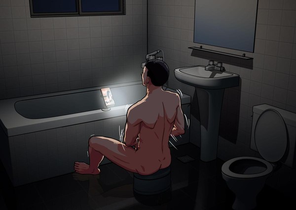 職籃新秀球星在3年前被誘騙到浴室脫光衣物自慰遭側錄,不雅影片近來外流,引起軒然大波。