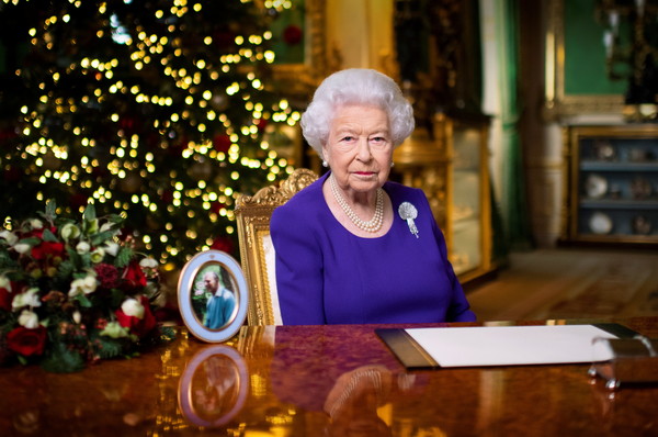 ▲▼英國女王伊莉莎白二世發表耶誕演說。（圖／路透）