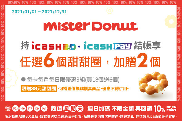 icash2.0、icash Pay超值星期天（圖／愛金卡提供）