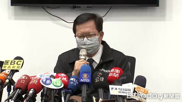 ▲▼北部醫院2醫護染疫,鄭文燦上火線說明。(圖/記者屠惠剛攝) ▲▼北部醫院2醫護染疫,鄭文燦上火線說明。(圖/記者屠惠剛攝)