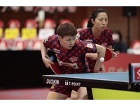 ▲▼日本聯賽日本生命，陳思羽女雙搭配新加坡于夢雨。（圖／陳思羽提供）