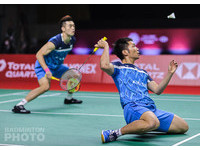 ▲▼羽球年終賽，麟洋配，李洋、王齊麟 。（圖／Badminton photo）