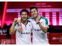 ▲年終賽冠軍麟洋配，李洋、王齊麟 。（圖／Badminton photo）