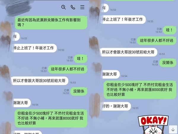 ▲▼年前就停工…桃園「超佛房東」直接砍3000元:爽就好。(圖/翻攝爆廢公社二館) ▲▼年前就停工…桃園「超佛房東」直接砍3000元:爽就好。(圖/翻攝爆廢公社二館)