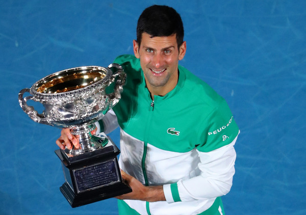 ▲▼2021澳網男單冠軍，球王喬科維奇（Novak Djokovic） 。（圖／路透） 