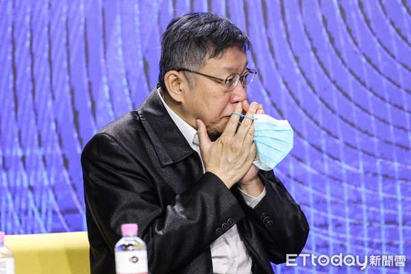 ▲台北市長柯文哲出席「願景台灣2030」論壇。（圖／記者林敬旻攝）