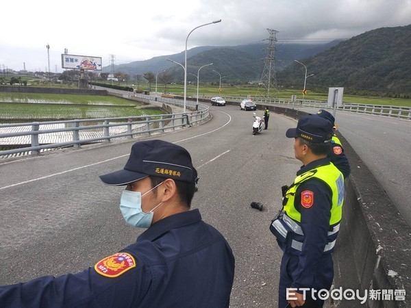 ▲▼花蓮重機車禍。（圖／記者楊漢聲翻攝）