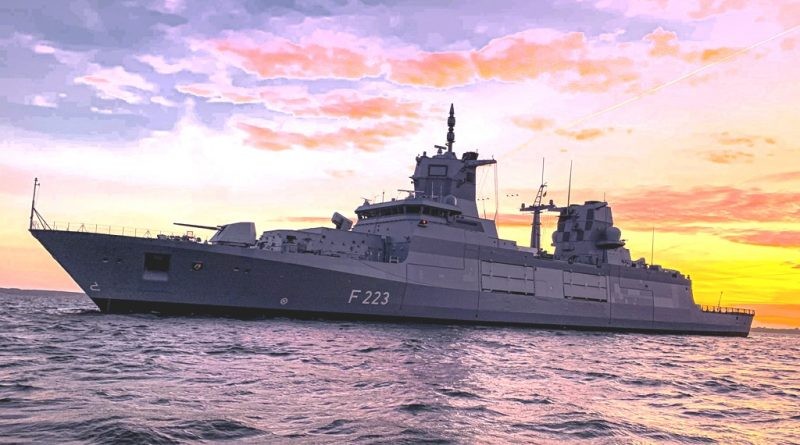 ▲▼德國最新護衛艦北萊茵-威斯特法倫（Nordrhein-Westfalen）。（圖／翻攝自EDR online）