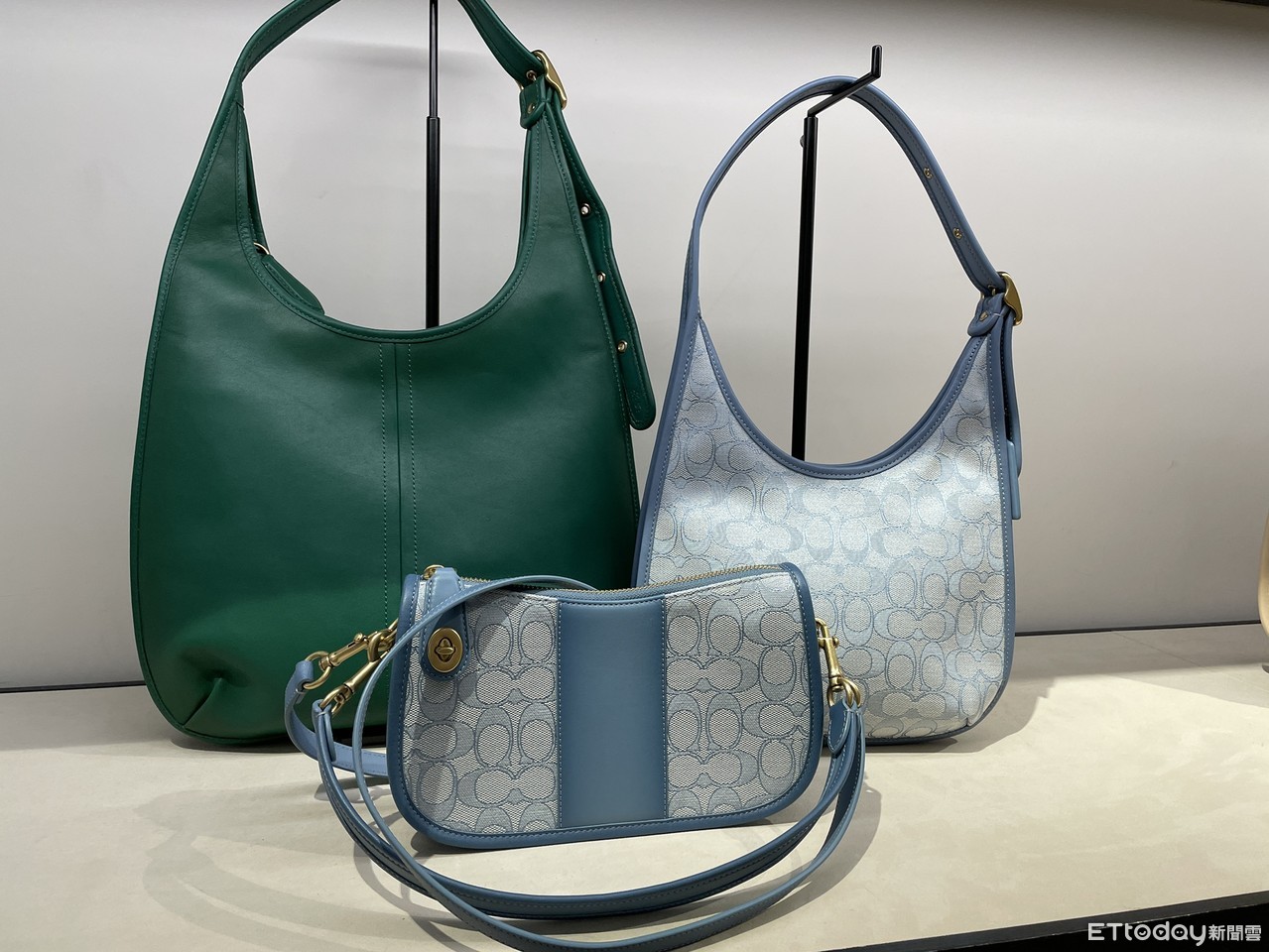 ▲COACH春季新品 。（圖／記者王則絲攝）