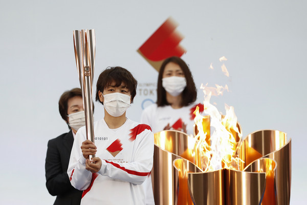 ▲▼ 東京奧運聖火傳遞啟動            。（圖／CFP）