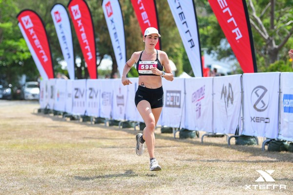 ▲XTERRA 越野跑系列賽，雷理莎越野跑28公里組封后。（圖／XTERRA提供）