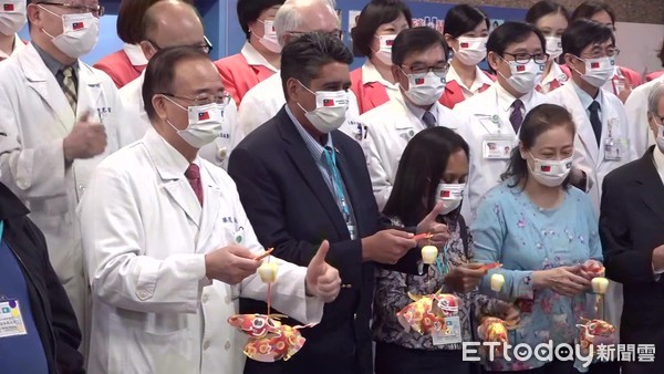 ▲▼帛琉總統去新光醫院健檢。(圖/記者張榮恩攝) ▲▼帛琉總統去新光醫院健檢。(圖/記者張榮恩攝)