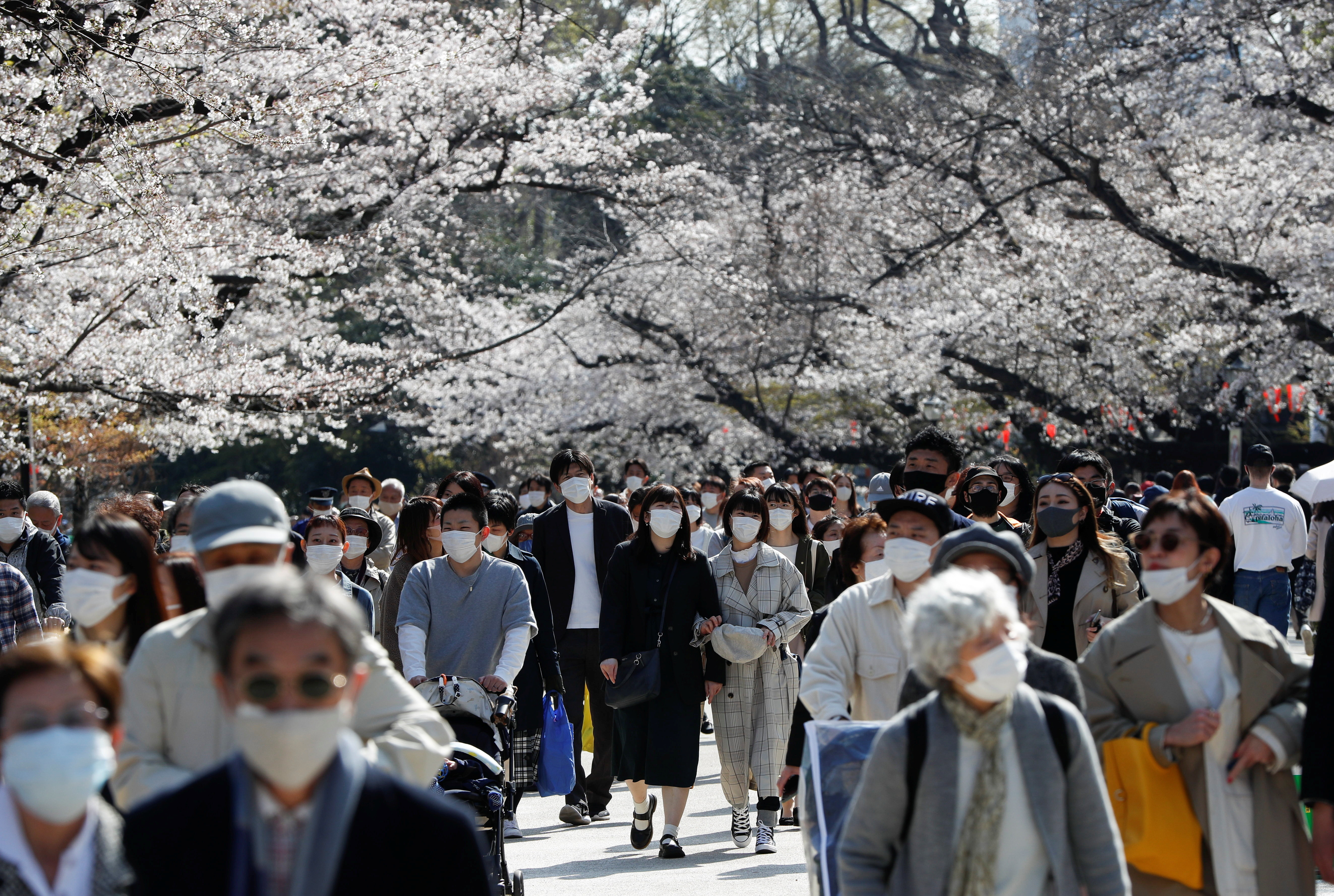 ▲▼新冠肺炎,日本東京。（圖／路透）