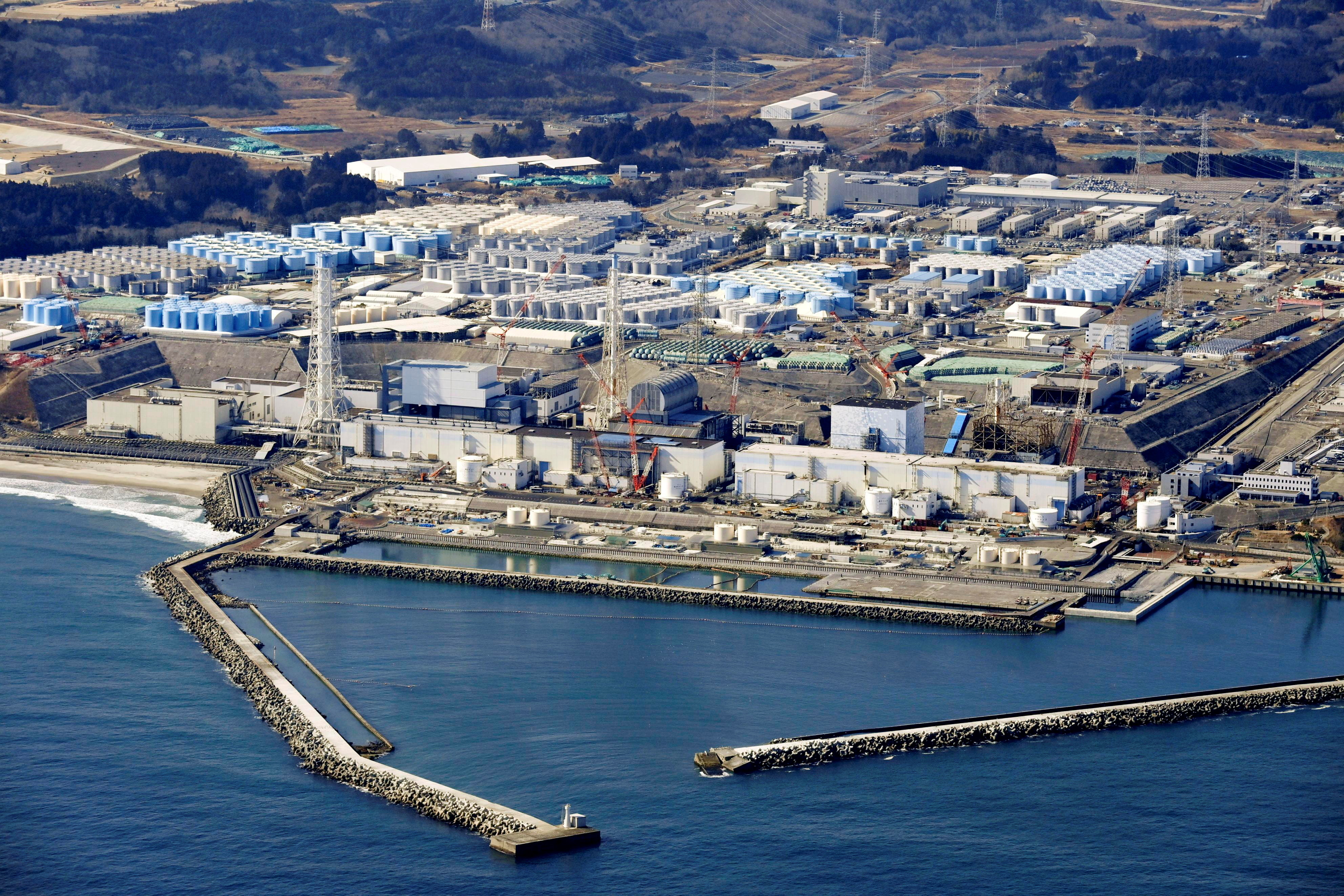 ▲▼日本政府決定將福島核電廠汙水排進大海，引發南韓、中國等強烈不滿。（圖／路透社）