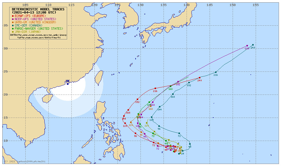 天氣圖。（圖／翻攝typhoon2000）