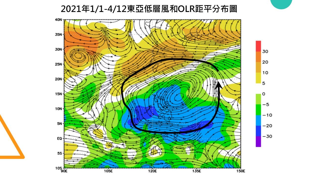 天氣圖。（圖／翻攝賈新興臉書）