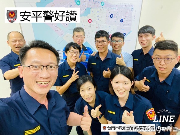 ▲台南市警局長方仰寧，前往市警四分局與基層員警座談，聽取基層員警的心聲與說明推動警政理念與期許。（圖／記者林悅翻攝，下同）