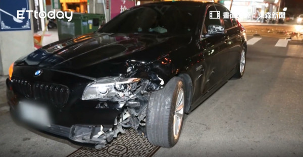 ▲▼台中25歲Uber外送員撞BMW慘死。（圖／東森新聞）