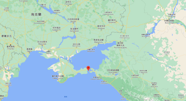 ▲▼俄羅斯封鎖克赤海峽（Kerch Strait）。（圖／翻攝自Google maps）