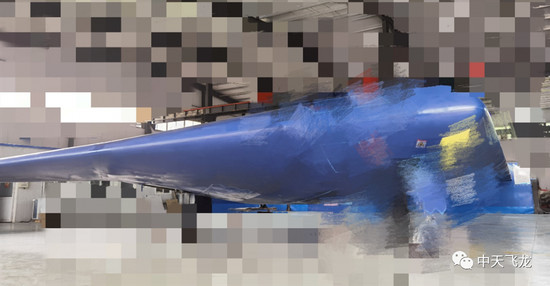 ▲▼大陸無人隱身轟炸機「飛龍-2」首架原型機下線             。（圖／翻攝自中國飛龍官方微信公眾號）