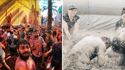 韓國互砸泥巴兼美容！盤點世界六大奇葩節日　日本男根祭也太害羞