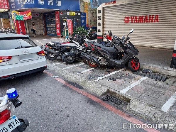 ▲▼永和車禍。(圖/記者陳雕文翻攝) ▲▼永和車禍。(圖/記者陳雕文翻攝)