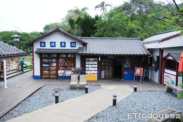 ▲新竹橫山「合興愛情車站」。（圖／記者彭懷玉攝）