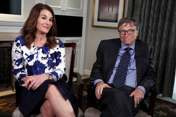 ▲▼比爾蓋茲（Bill Gates）與梅林達（Melinda Gates）。（圖／路透）
