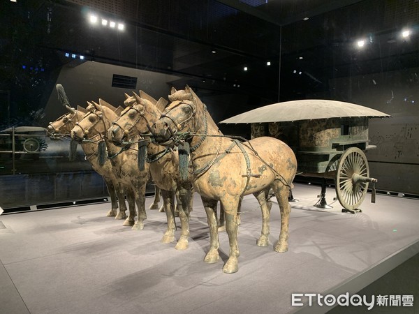 ▲▼位於西安秦始皇陵麗山園的銅車馬博物館，2021年5月18日才正式對外開放。（圖／記者陳政錄攝）