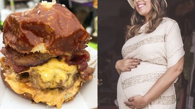 吃這顆漢堡「保證生孩子」！美餐廳牛肉堡有助產神力　30名孕婦吃完就宮縮