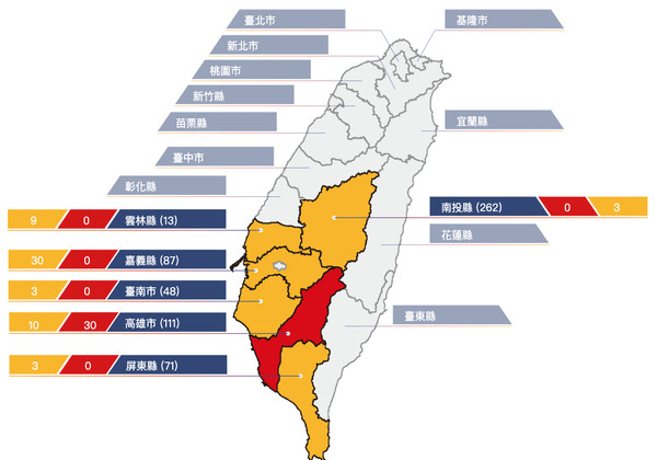 ▲高雄市土石流警戒訊息撤離居民。(圖/翻攝高雄一百臉書) ▲高雄市土石流警戒訊息撤離居民。(圖/翻攝高雄一百臉書)