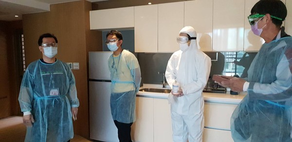 ▲新北觀旅局日前去淡水蘊泉庄視察。(圖/新北市觀旅局提供) ▲新北觀旅局日前去淡水蘊泉庄視察。(圖/新北市觀旅局提供)