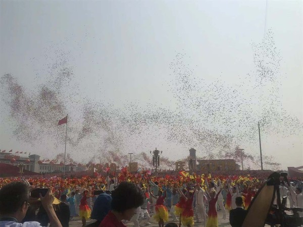 ▲▼ 北京禁止私放鴿子氣球，網疑惑「先前閱兵放的飛去哪？」            。（圖／記者任以芳攝、翻攝 旅行到世界邊緣）