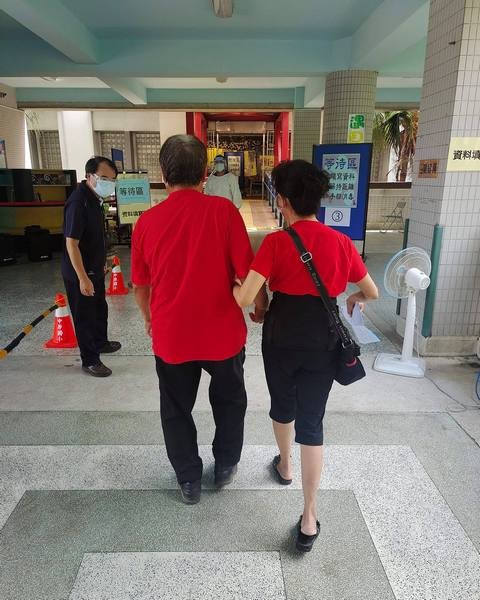 ▲桃園長者接種疫苗故事多。 ▲桃園長者接種疫苗故事多。