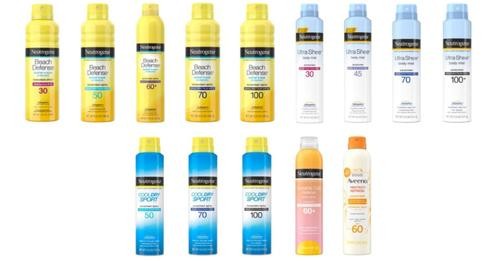 ▲嬌生召回的防曬產品。(圖/擷取自fb) ▲嬌生召回的防曬產品。(圖/擷取自fb)