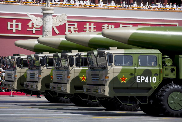 ▲▼中國正在量產東風-26型彈道導彈。（圖／路透）