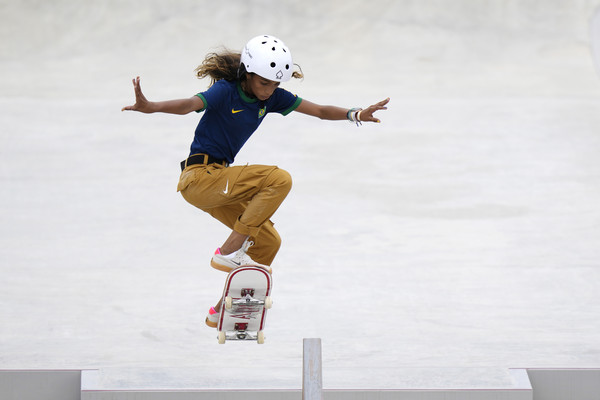 ▲巴西滑板選手Rayssa Leal。（圖／達志影像／美聯社）