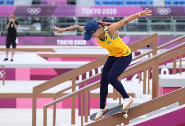 巴西滑板選手Leticia Bufoni。（圖／路透社）