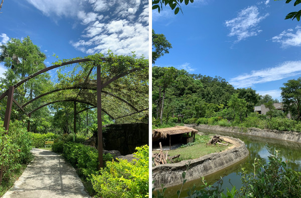 ▲▼入園指引（圖／臺北市立動物園提供）