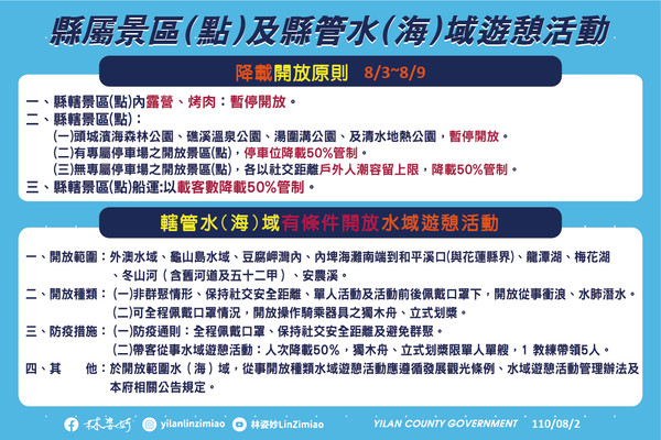 ▲▼宜蘭熱門的清水地熱、湯圍溝公園等4景區，仍不開放。（圖／宜縣府提供，下同）